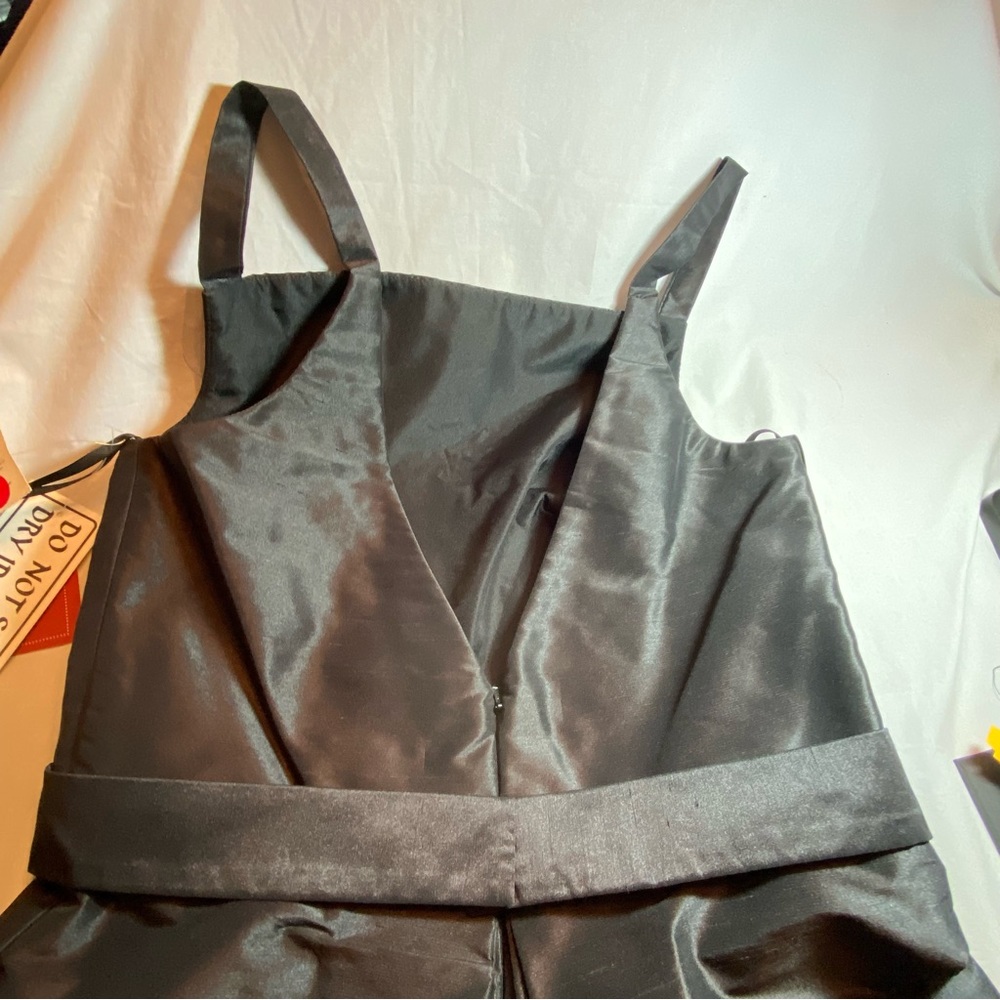 DONATED 🛑Watters & Watters formal black dress sz 10. - Picture 15 of 16